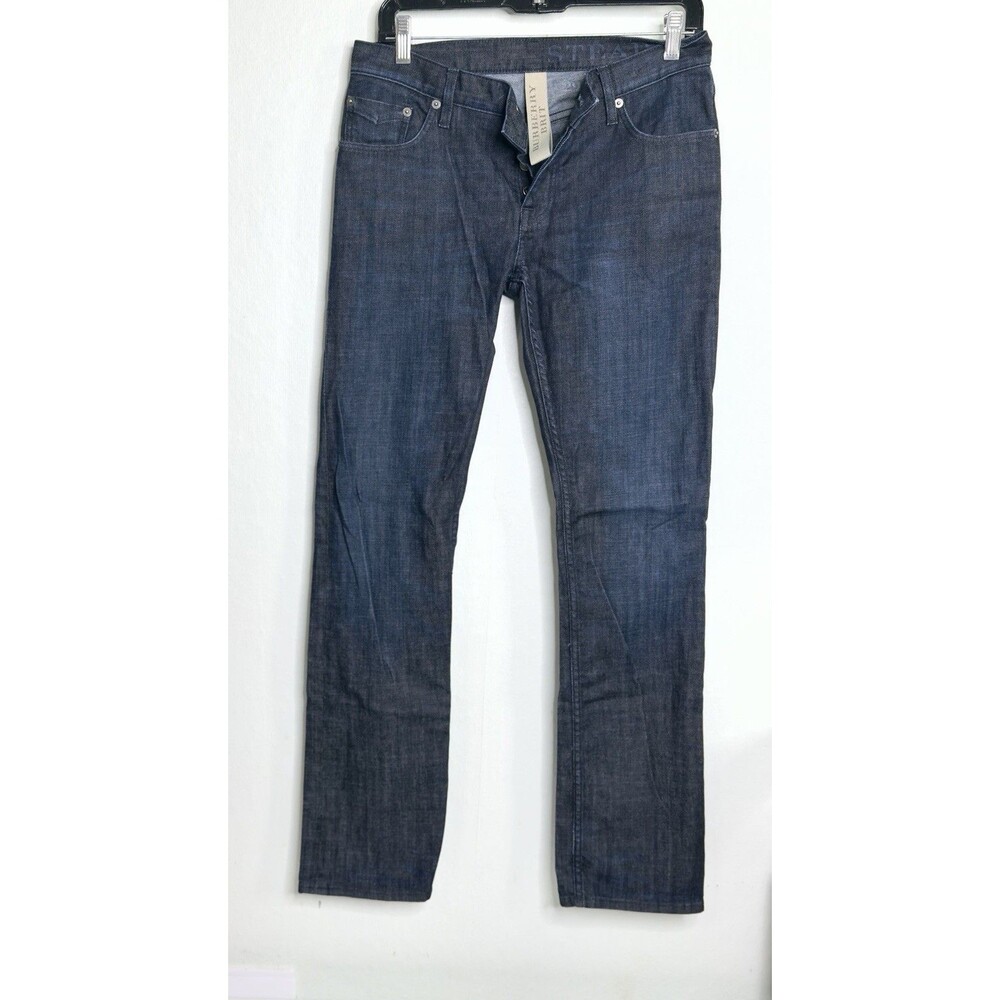 Burberry Brit Women’s Steadman Jeans 29W 32L 5 Pocket Straight Leg  #35